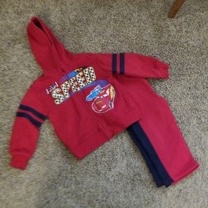 Sweatsuit set Lightning McQueen 3T